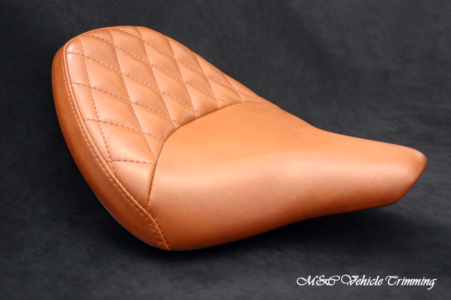 Custom Triumph motorbike seat